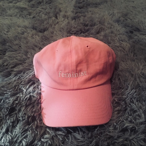 Pink Baseball “Feminist” Cap - Picture 2 of 3